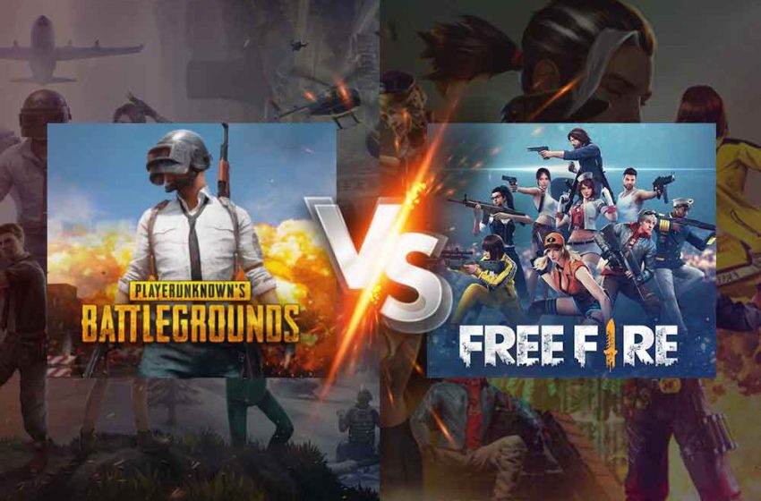  जानिये PUBG Or FreeFire की Race  मै कौन निकला आगे